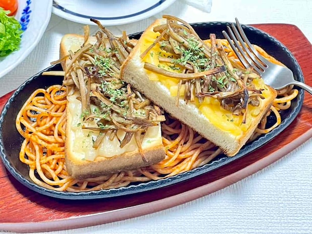 舞茸とごぼうのきんぴら