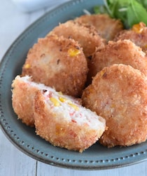 「えびじゃないの？」と思わず驚く！はんぺん×カニカマの「えびカツ風」