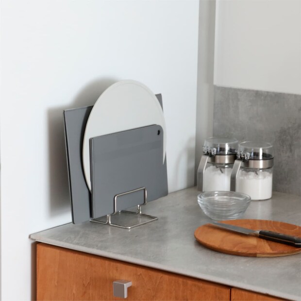 「atomico まな板スタンド」