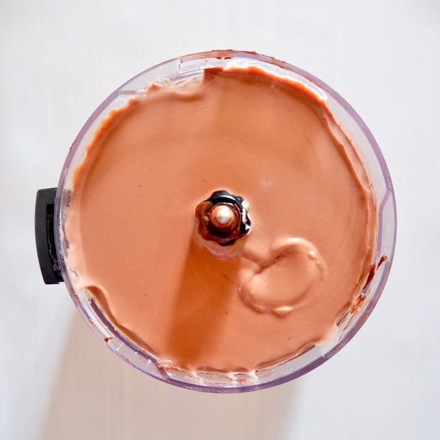 チョコレートのお豆腐チーズケーキ