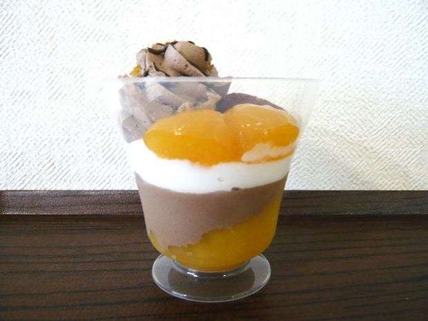 期間限定!セブンの「和パフェ」はチョコ×オレンジが絶妙なおいしさ♪
