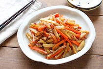 シャキシャキ食感がクセになる！「菊芋のきんぴら」の作り方