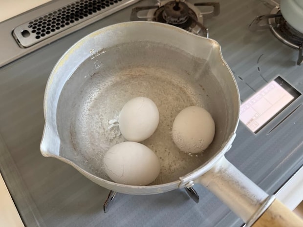 鍋に入れた状態