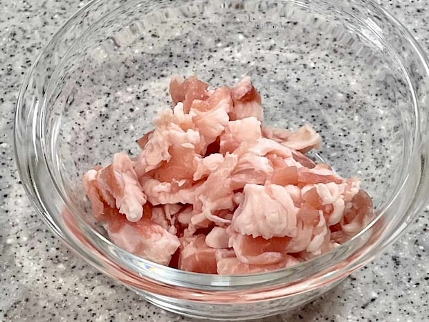 舞茸と豚肉のバターしょうゆ炒め