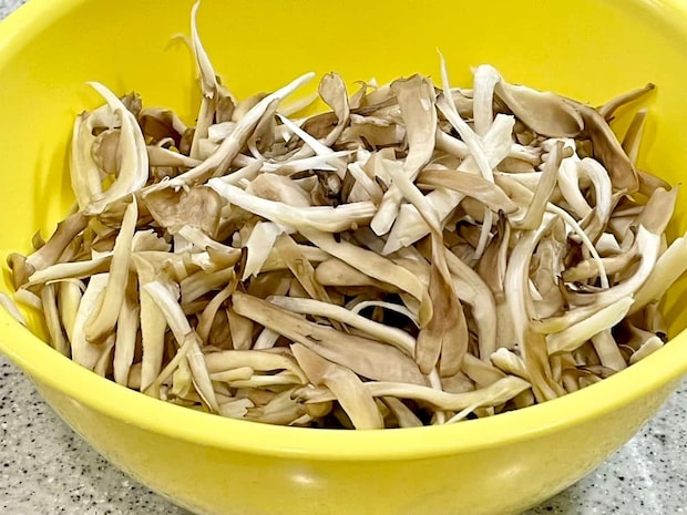 舞茸と豚肉のバターしょうゆ炒め