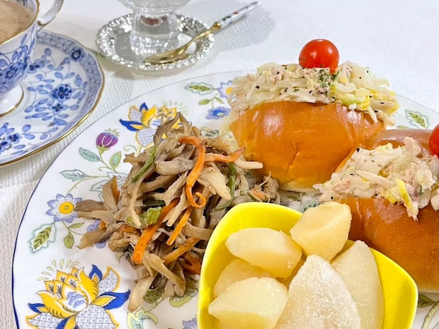 舞茸と豚肉のバターしょうゆ炒め