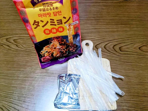 カルディ「タンミョン(麻辣味)」