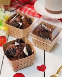 100均のカップでかわいく完成！「ふわふわオレオマフィン」