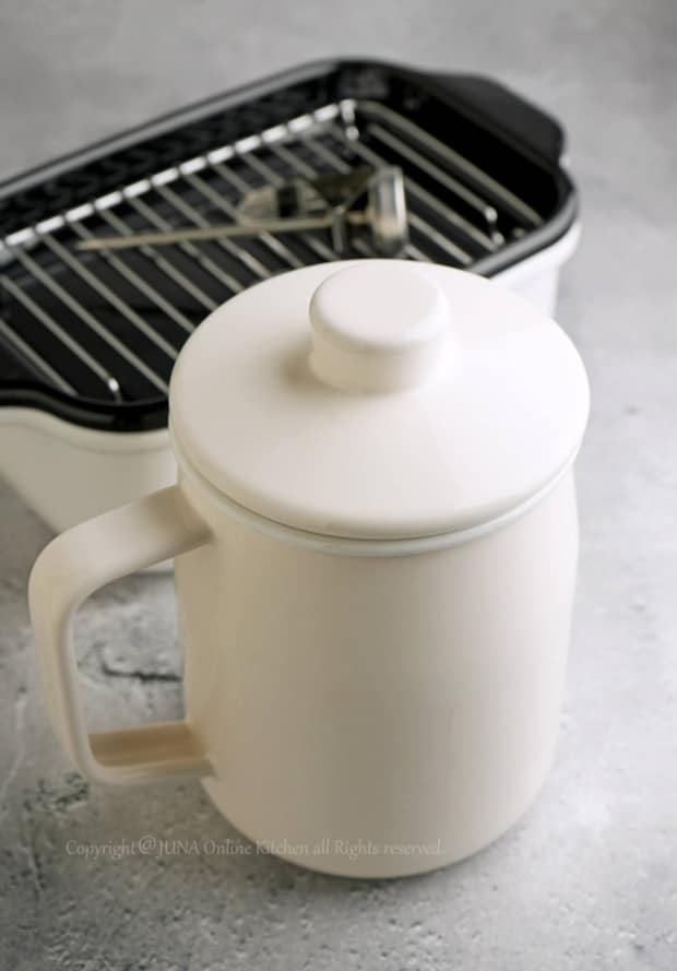 富士ホーロー フィルト オイルポット(1.0L)