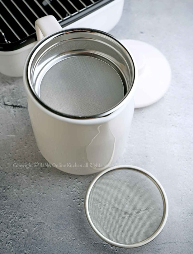 富士ホーロー フィルト オイルポット(1.0L)