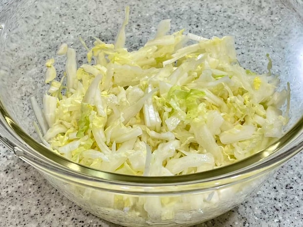 白菜とツナのマヨサラ
