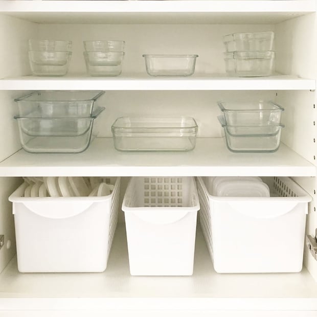「保存容器」収納どうしてる？すっきり片付くアイデア6選