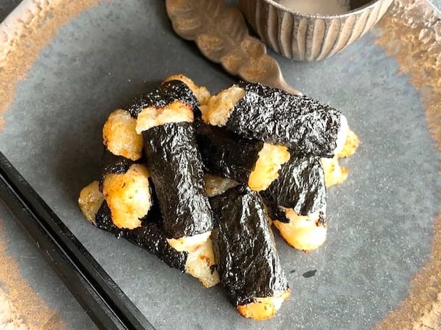 れんこんの磯辺揚げ