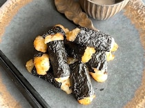 れんこんのおいしい食べ方発見！「ふわもちれんこんの磯辺揚げ」