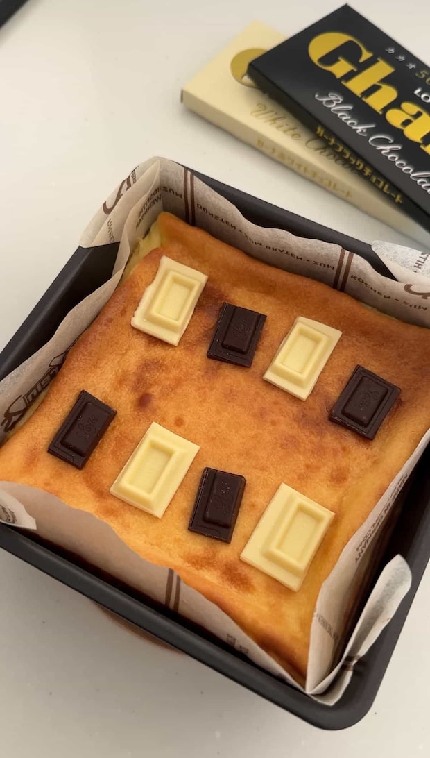 パリッチョコチーズケーキ