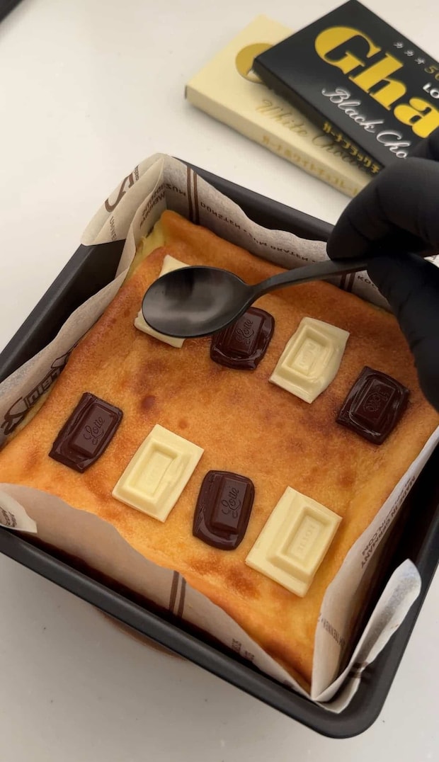 パリッチョコチーズケーキ