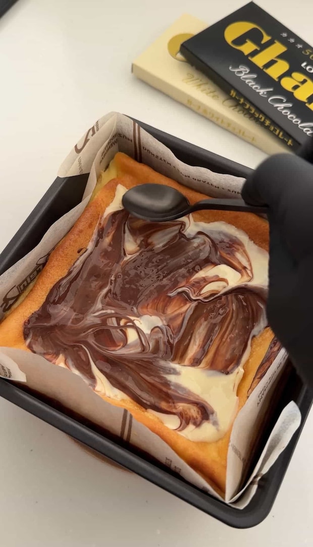 パリッチョコチーズケーキ