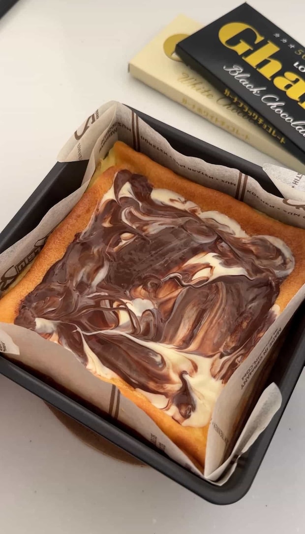 パリッチョコチーズケーキ
