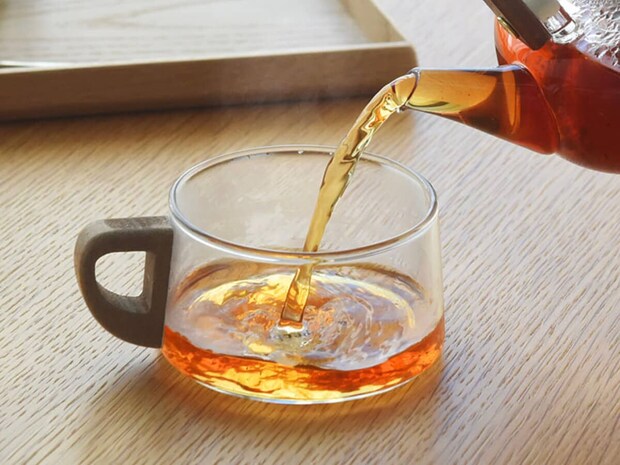 天然木×耐熱ガラス カップ／デザインカップ ミニ／noon ヌーン