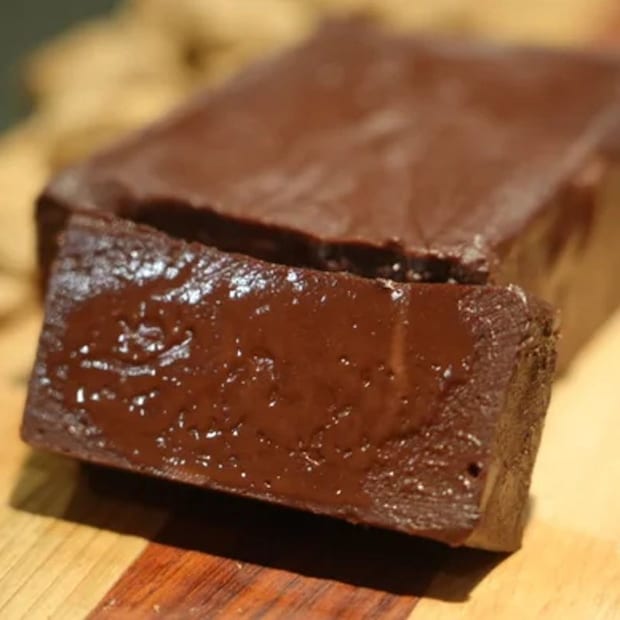 チョコテリーヌの断面