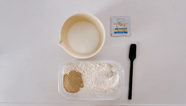 いちごミルクちぎりパン材料