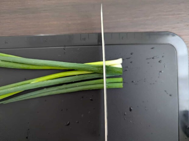 ダイソー ＮＥＲＯ目盛付きまな板 使用例