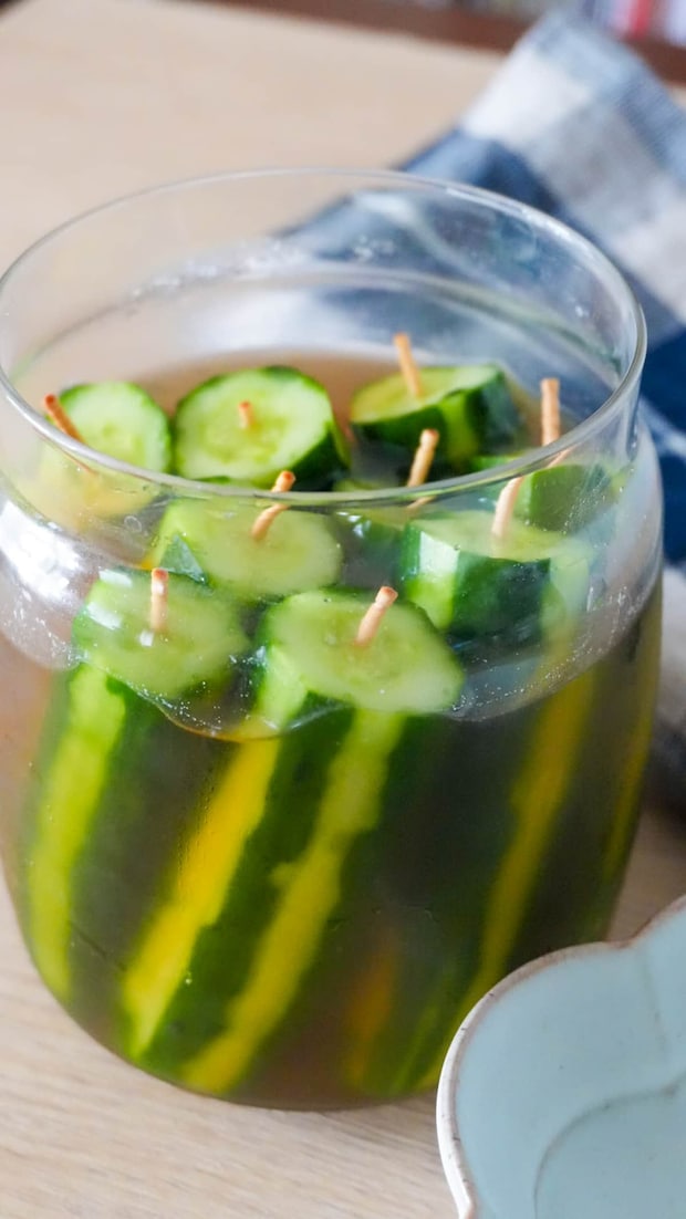 胡瓜のアジアン漬け