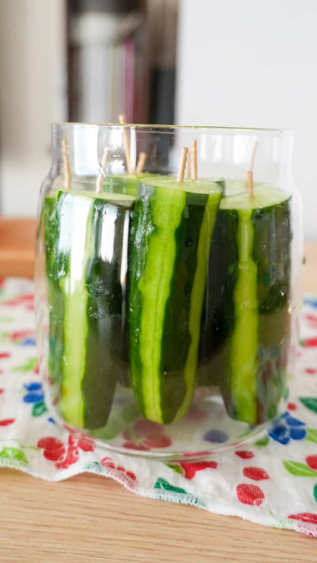 ぎゅうぎゅうの胡瓜