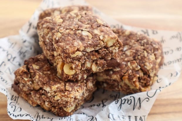 米粉とオートミールのチョコスコーン