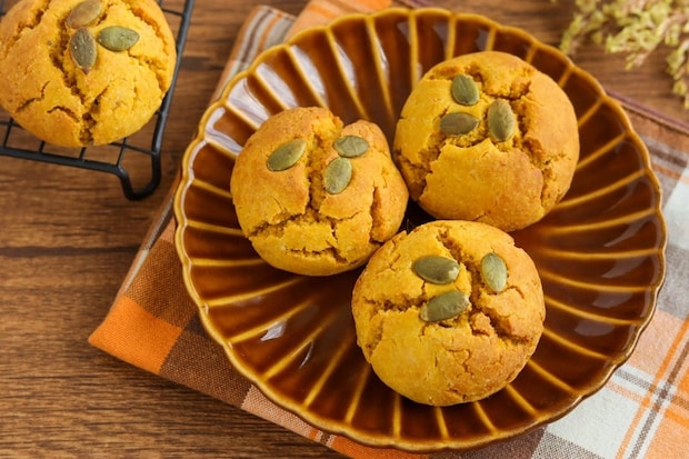 かぼちゃの米粉スコーン