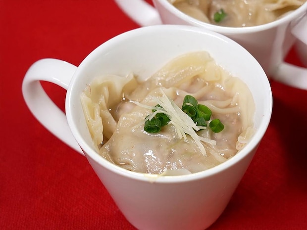 「肉汁じゅわ～包まないマグカップ小籠包」レシピ