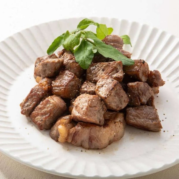 モッタイナイビーフ 黒毛和牛サイコロステーキ(150g)