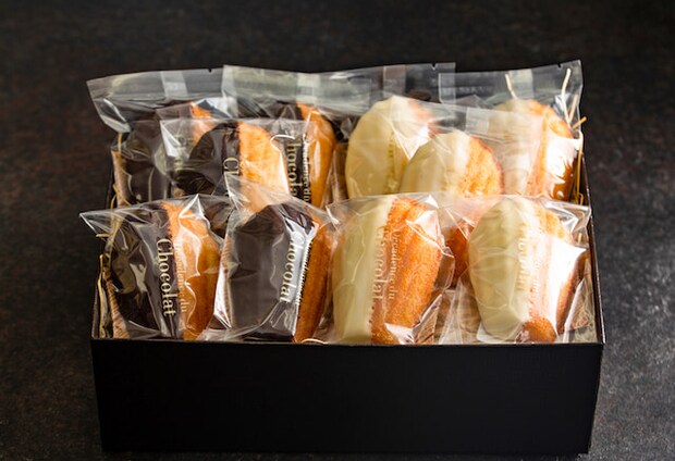 マドレーヌ オ ショコラ＆ブラン2種詰め合わせ（10個入り）