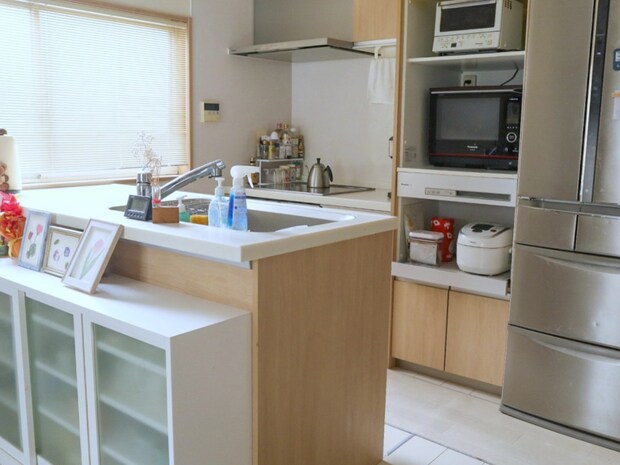 生活感を出しすぎず、隠しすぎず。管理栄養士ゆきぼむさんのキッチンの作り方