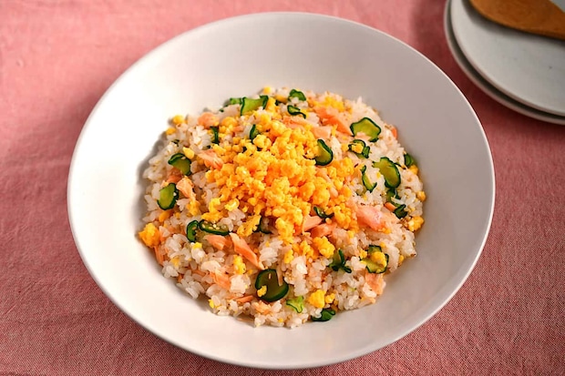 卵そぼろを使った混ぜ寿司