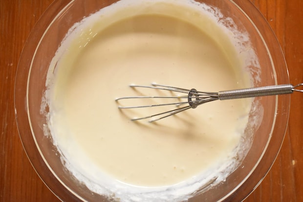 水切り塩麹ヨーグルトでバスクチーズケーキ