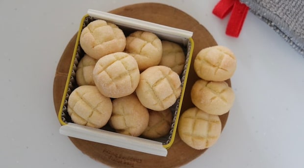 材料4つで簡単！サクサクでかわいい「メロンパンクッキー」レシピ