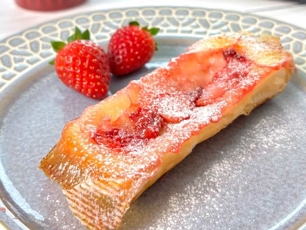 パリパリ食感がたまらない!簡単なのに映える「至福のいちごパイ」