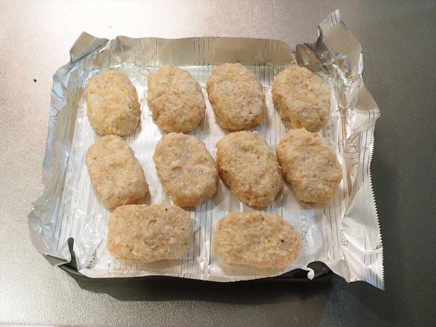 オーブントースターで簡単！鶏むねひき肉のジューシーチキンナゲット｜外はカリッと中はふんわり