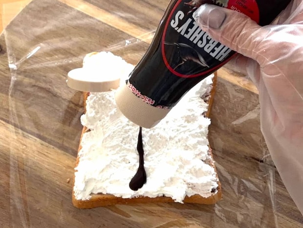 桜咲くトースト