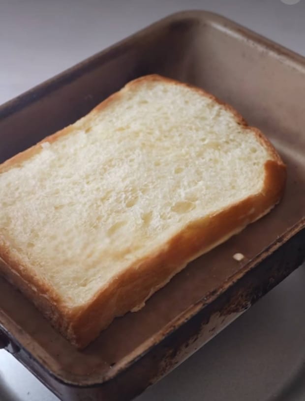 「ふわとろスクランブルエッグトースト」レシピ