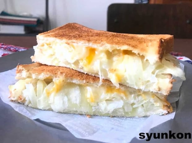 山本ゆりさん ホットサンド