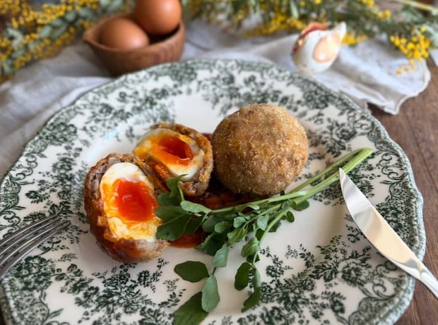 至福のスコッチエッグ