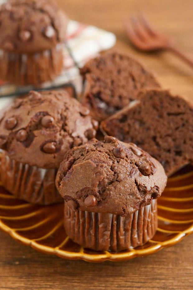 管理栄養士ゆきぼむさんのマイベストレシピ濃厚チョコココアマフィン【バター不使用】