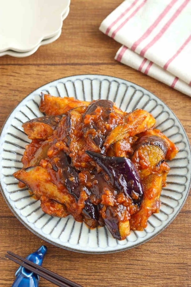 管理栄養士ゆきぼむさんのマイベストレシピ激うま なすチリ