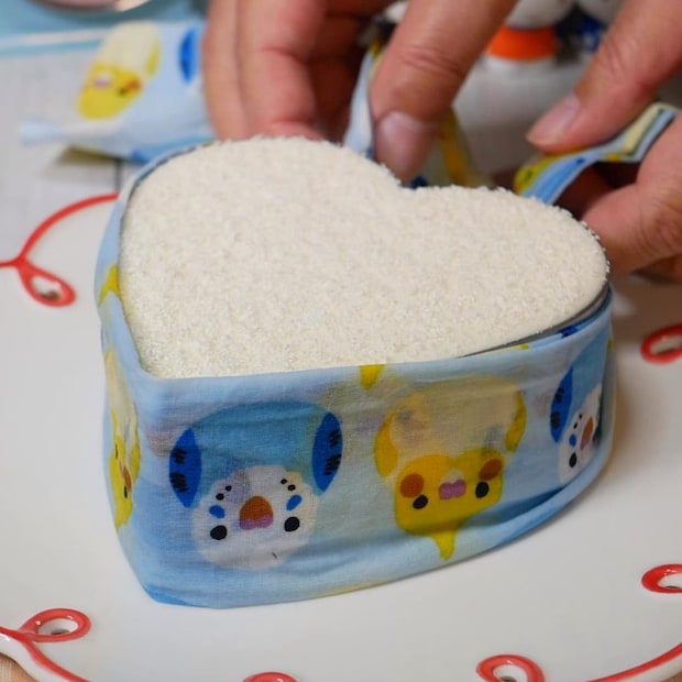 いちごのレアチーズケーキ手順08