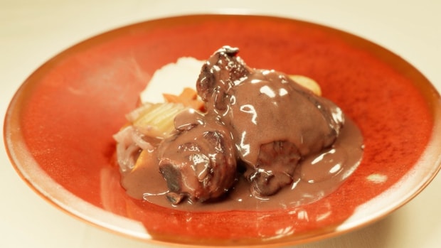 コック・オ・ヴァン完成品