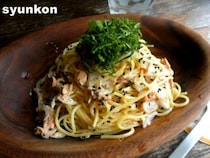 新玉ねぎが甘くておいしい！「ツナと新玉ねぎのわさびマヨしょうゆスパゲッティ」