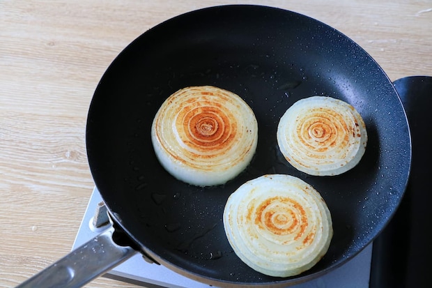 新たまのステーキ　バター醤油味