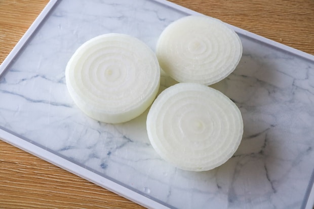 新たまのステーキ　バター醤油味